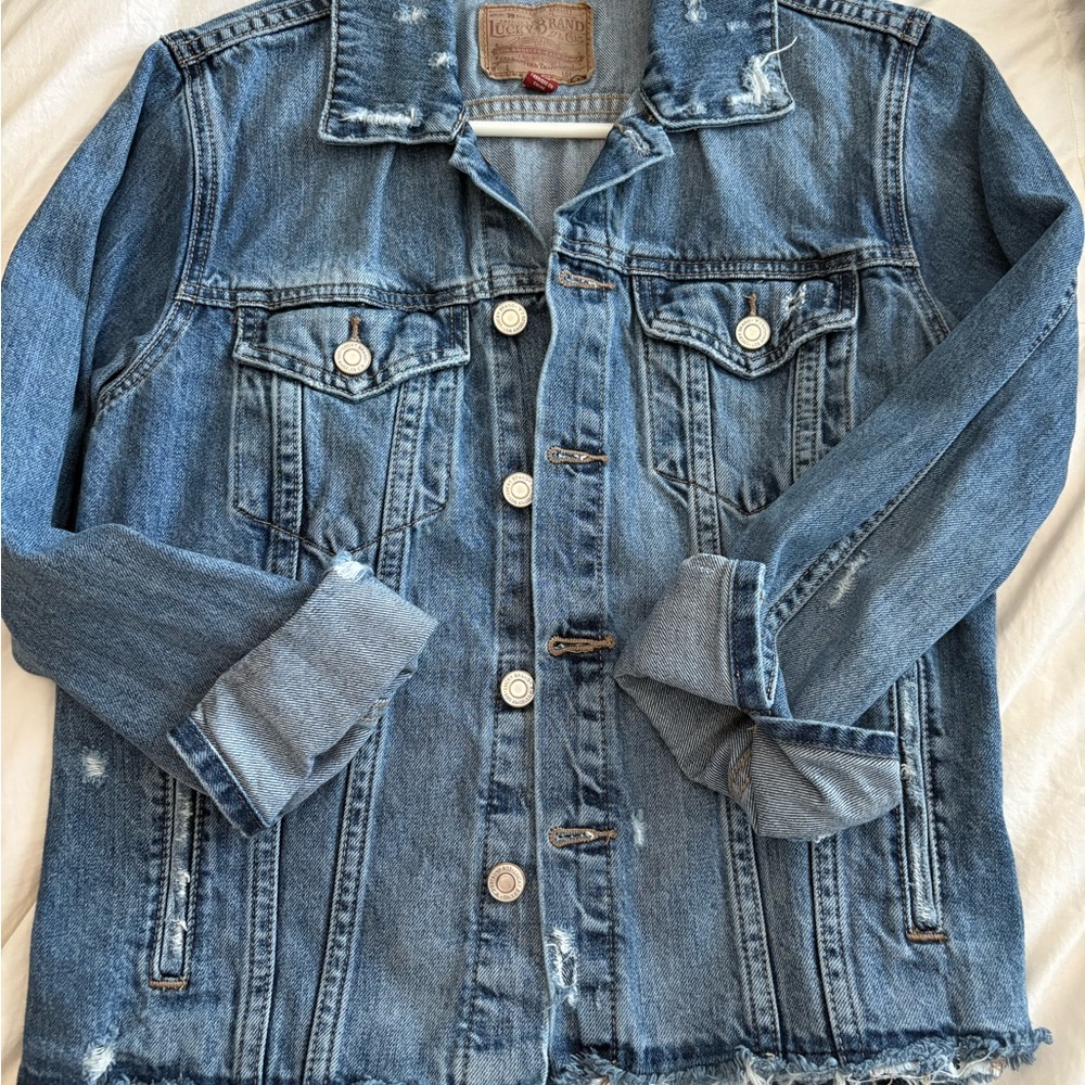 Lucky Brand Classic Blue Denim Jacket
